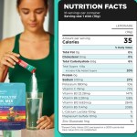 Private Label Vitamin Sport Nutrition Powder Low Sugar Electrolyte Drink Hydration Powder Packets with Electrolytes Minerals