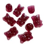 Customizable LOGO Black Elderberry Gummies Zinc Vitamin C Natural Berry Flavor High Quality Healthcare Supplements Low Price