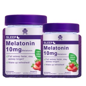 OEM Wholesale Melatonin Gummies Sleep Well Gummies for Adult Relaxation and Sleep