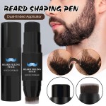 Beard Dye Stick Supplier - 2-in-1 Stock 4-Color Beard Pen Thickening Balm