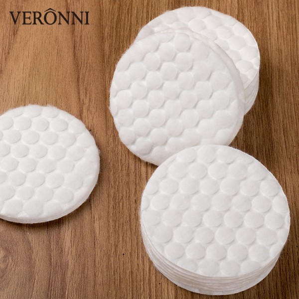 Cotton Pad Manufacturer - 60pcs/bag Round Cotton Pad Cosmetic Wipes Cleaning