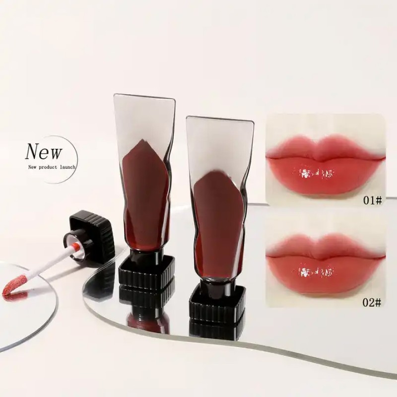 Lipgloss Tubes Supplier - Waterproof Private Label 6 Color Black Squeeze