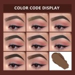Eyebrow Tint Kit Factory - Long Lasting 2 in 1 Eye Brow Tint Enhancers