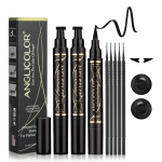 Eyeliner Pen Supplier - Double-head Waterproof Black Colored Makeup