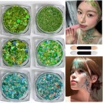 Glitter Gel Supplier - Wholesale 6 Color Face Body Glitters Gel Sequins