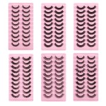 Faux Mink Lashes Manufacturer - 10Pairs Fluffy Lash Strips 3D Wholesale