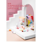 Lipstick Set Supplier - DEROL 16 Color Hot Selling Cute Capsule Velvet