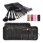 Travel Makeup Brushes Factory - 24pcs Plastic Handle Flat Bristle Eyelash