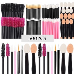 Makeup Tool Kit Factory - 300pcs Eyeshadow Eyelash Mascara Brushes Set
