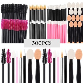 Makeup Tool Kit Factory - 300pcs Eyeshadow Eyelash Mascara Brushes Set