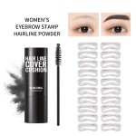 Eyebrow Stamp Kit Supplier - Shaping Kit Waterproof Powder Stamp Stencil