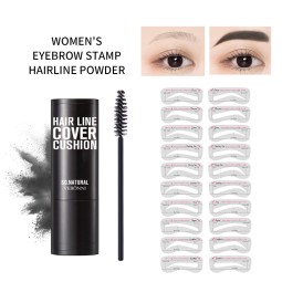 Eyebrow Stamp Kit Supplier - Shaping Kit Waterproof Powder Stamp Stencil