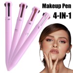 Multicolor Makeup Pen Supplier - 4-in-1 Multicolor Eyebrow Eyeliner Highlight