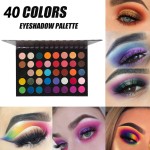 Eyeshadow Palette Supplier - 40 Color Matte Shimmer High Pigmented Makeup