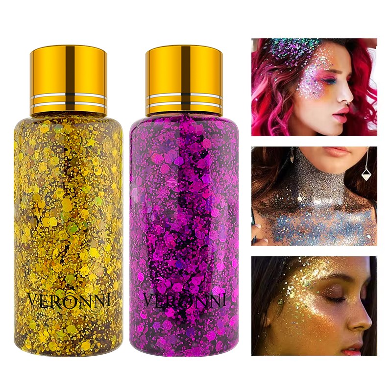 Eye Glitter Factory - 9 Colors Eye Glitter Hair Body Face Chunky Glitter