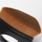 Foundation Brush Supplier - Portable Tan Synthetic Fiber Professional Brush