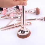 Pink Makeup Brushes Factory - Professional 9Pcs Pink Cosmetic Brush Kits