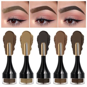 Eyebrow Tint Kit Factory - Long Lasting 2 in 1 Eye Brow Tint Enhancers