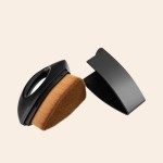 Foundation Brush Supplier - Portable Tan Synthetic Fiber Professional Brush