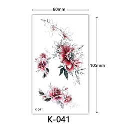 Temporary Tattoo Supplier - Non-toxic Waterproof Fake Herbal Tattoo Sticker