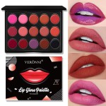 Lip Gloss Palette Manufacturer - 15 Color Long-Lasting Mini Waterproof Cream