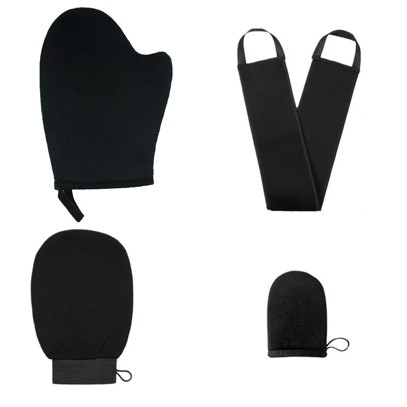 Tanning Brush Factory - Soft Fiber Reusable Self Tanning Mitt Set