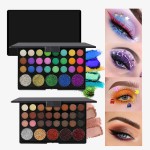 Eyeshadow Palette Factory - 29 Colors Pearlescent Glitter Smoky Multi-color