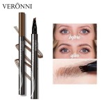Liquid Eyebrow Pencil Manufacturer - Professional 4 Fork Tip Waterproof Long