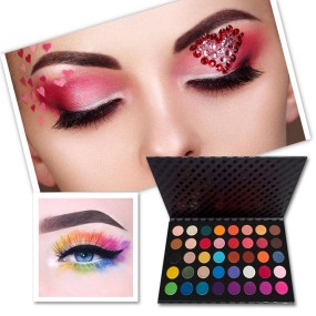 Eyeshadow Palette Supplier - 40 Color Matte Shimmer High Pigmented Makeup