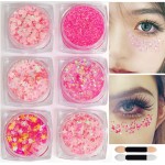 Glitter Gel Supplier - Wholesale 6 Color Face Body Glitters Gel Sequins