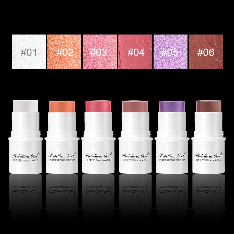 Makeup Stick Factory - Wholesale 6 Colors Function Cream Contouring Blush Stick