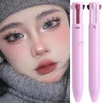 Multicolor Makeup Pen Supplier - 4-in-1 Multicolor Eyebrow Eyeliner Highlight