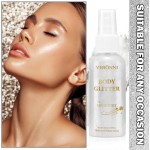 Glitter Powder Manufacturer - Brightening Body Shimmer Oil Highlighter Spray