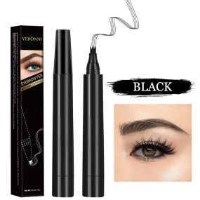 Eyebrow Tint Factory - 2 Color Eye Brow Tint 4 Fork Waterproof Liquid