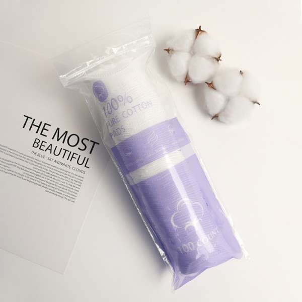 Cotton Pads Factory - 100% Cotton Rounds Pack of 100 Makeup Remover