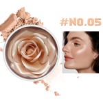 Rose Blush Supplier - 3D Rose Blush Highlighter Cheek Contour Flower Petals