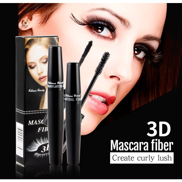 Mascara Factory - Waterproof 3D Silky Black Lengthening Fiber Mascara