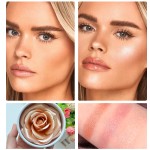 Blush Highlighter Manufacturer - Facial 3D Rose Blush Cheek Contour Shimmer