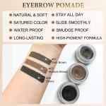 Brow Pomade Supplier - Eyebrow Tint Waterproof Brows Gel Enhancer Cream