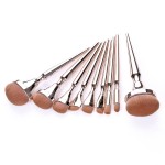 Pink Makeup Brushes Factory - Professional 9Pcs Pink Cosmetic Brush Kits