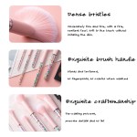 Makeup Brush Set Manufacturer - Wholesale Hot pink Candy Sprinkle Cute Brush