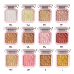 Highlighter Powder Factory - Face Makeup Single Palette Pressed Shimmer