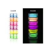 Luminous Powder Factory - Loose 6pcs/set Colors UV Neon Face Powder