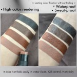 Beard Pen Factory - 4 Colors Waterproof Pencil Filler Beard Filling Pen