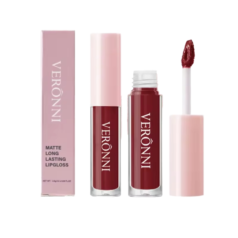 Liquid Lipstick Factory - Wholesale 12-Color Waterproof Matte Mineral-based