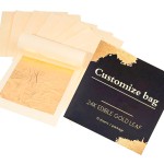 Gold Leaf Supplier - 24k Artificial Taiwan Edible Gold Leaf Leaves Sheet Foil