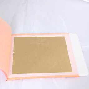 Silver Leaf Factory - 9.33*9.33 cm Pure Silver Leaf Foil Transfer Gold Leaves