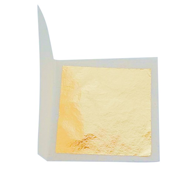 Gold Leaf Sheets Factory - 24k Pure Gold Foil Leaf 24 Karat Mask Sheets Paper