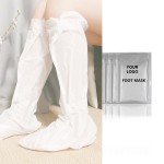 Foot Care Sheet Supplier - Vegan Spa Long Size Hydrating Foot Care Whitening Sock
