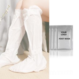 Foot Care Sheet Supplier - Vegan Spa Long Size Hydrating Foot Care Whitening Sock